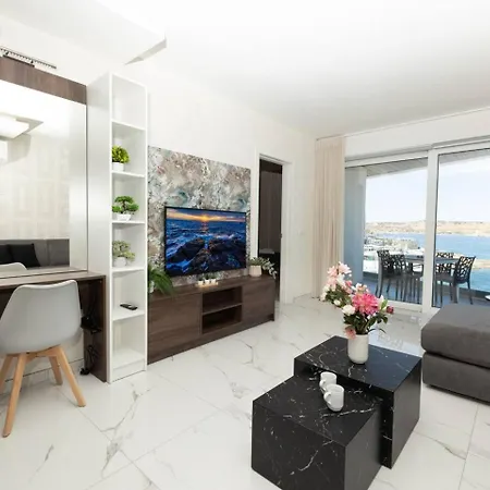 Apartman Ivory Seafront With Views!- Fl 8 By Homely San Pawl il-Baħar