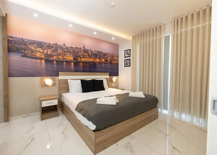 Apartamento Ivory Seafront With Views!- Fl 8 By Homely St Paul's Bay